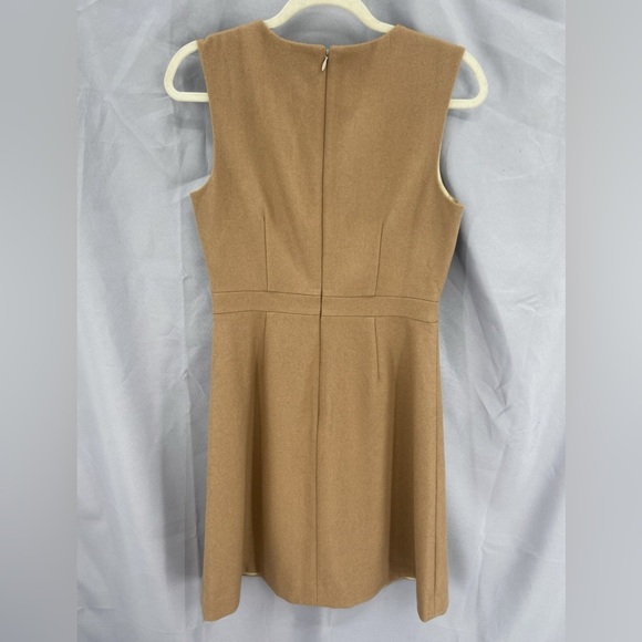 J. Crew Camel Wool Tan Midi Dress - Picture 2 of 4
